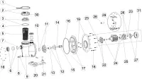 Pièces détachées pour Pompes Astral TRENT