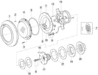 Pièces détachées pour Projecteur Kripsol Extra Plat 100W