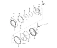 Pièces détachées pour Projecteur KRIPSOL Led
