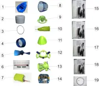 Pièces détachées pour Propulseur aquatique AQUARANGER