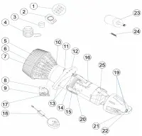 Pièces détachées pour Seascooter 275L