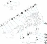 Pièces détachées pour Seascooter RDS200