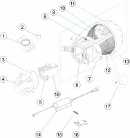 Pièces détachées pour Seascooter SEAL