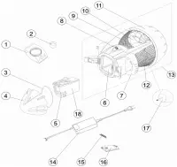 Pièces détachées pour Seascooter SKIPPER