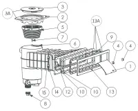 Pièces détachées pour Skimmer DESIGN A600