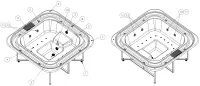 Pièces détachées pour Spa VENECIA - IBERSPA