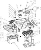 Pièces détachées pour Robot Zodiac SWEEPY Filtre 1E
