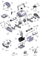 Pièces détachées pour Robot Aquabot Ultra 250