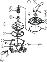 Pièces détachées pour Vanne multivoies IML SIDE 1"1/2 Ø50 - réf : PS-6103