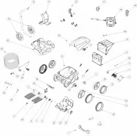 Pièces détachées pour Robot ZODIAC Vortex type RV