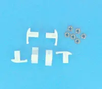 Clips plastiques de support d'ampoule de projecteur Standard (x6)