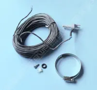 Kit sonde de températire eau / solaire (sonde avec 15 m de câble + joint + collier inox)