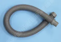 Tuyau d'aspiration gris 1 m, Ø38 - raccord à emboiter - W5430305