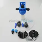 Porte sonde 1 position + 2 colliers prise en charge (50 x 1/2" PN 12.5) + tuyau 4m + clapets + vannes - MICRODOS