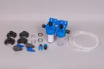 Ensemble Porte-Sondes (2 positions) + vannes + prise en charge Ø50 + raccords + tuyau + joints pour pompes doseuses